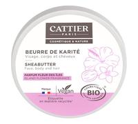 Flor de perfume de karit Cattier de islas 100g de mantequilla