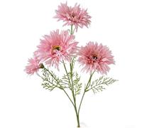 Flor de seda africana de 4 cabezas para margaritas de 75 cm de largo para