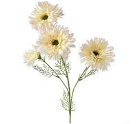 Flor de seda africana de 4 cabezas para margaritas de 75 cm de largo para