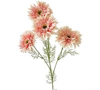 Flor de seda africana de 4 cabezas para margaritas de 75 cm de largo para
