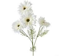 Flor de seda africana de 4 cabezas para margaritas de 75 cm de largo para