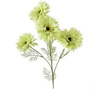 Flor de seda africana de 4 cabezas para margaritas de 75 cm de largo para