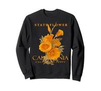 Flor del territorio de California La flor de la amapola Sudadera