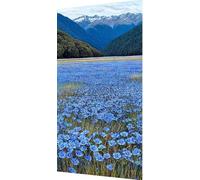 Flor Diamond Painting Adultos, 5D Diamond Painting Paisaje Pintura Diamante Niño DIY Cristal Bordado Punto de Cruz Manualidades Pintura Diamante Adultos para Decoración Pared Hogar 70x140cm tb3-p13