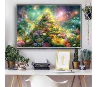 Flor Diamond Painting Adultos Color Diamond Painting Kit Completo, DIY 5D Manualidades Niños kit Punto de Cruz Cristal Pintura De Diamante Pintar por Numeros Para Home Decoration 80x100cm 0M-1473