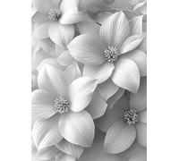 Flor Diamond Painting Adultos, Diamond Painting Paisaje Pintura Diamante Patrón 5D DIY Punto de Cruz Diamante Dibujos con Diamantes Manualidades Adultos para Decoracion Hogar 100x135cm -bby2507TF