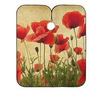 Flor Floral Vintage Barberos Delantal Ligera Barbero Capas Impermeable Cortar Cabello Delantal Para Adulto Peluquería Niños 140X168Cm