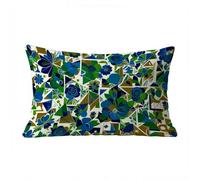 Flor Funda Cojin 70 x 50, Fundas Cojines 70x50 cm Suave Cómodo Absorbente del Sudor y Transpirable, Funda Cojin Sofa Cama Geometría para Personas Que Sudan con Facilidad Home Decoration BZTL-1417