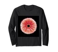 Flor gerbera mágica con gotas de lluvia Manga Larga
