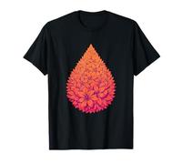 Flor Lágrima Boho Floral Mandala Camiseta