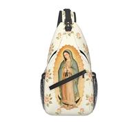 Flor María 4 Mujer Hombre Mochilas De Hombro Con Múltiples Bolsillos Mochila Cruzada Pequeña Bolsa Cruzada Para Deporte Moto Acampar Senderismo