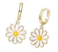 Flor Pendientes Colgantes Elegante Esmaltado Floral Sementales Aleación Para Mujer Trajes Casual/Formal Mujer Ligero