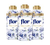 Flor Perfumador Para la Ropa Fragancia Azul, Rosa, Lavanda o Nenuco 3x 720ml, Disolución Perfecta, Elegante