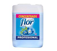 Flor Profesional - Suavizante para la ropa concentrado, aroma azul - 250 dosis