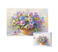 Flor Puzzle 3000 Piezas Adultos, 122x81cm Gran Formato Puzzle Arte Patrón Diseño, Jigsaw Adultos DIY Artesanía con Embalaje de Caja de Regalo, Home Room Wall Decor, Regalo Mujer Hombre, Model104