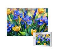 Flor Puzzle 500 Piezas,Grande Rompecabezas Adultos de Madera,DIY Primavera Puzzles Juegos Divertidos/Relajantes/Desafiantes para Adultos y Principiantes,como Regalo para Amigos y Seres Queridos M-636