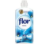 Flor - Suavizante para la Ropa Concentrado, Aroma Azul - 59 Dosis