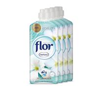 Flor - Suavizante para la ropa concentrado, aroma nenuco, 78 dosis pack de 4, 1404ml x4
