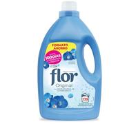 Flor Suavizante para la ropa concentrado, aroma original azul, pack de 6 unidades, hasta 834 dosis