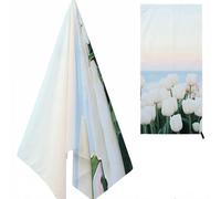 Flor Toalla Playa, Cielo Micro Fibra, con Diseño & Color, Suave Anti Arena para Niña, Mujer, Sol, Verano 160X80cm K-487