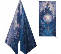 Flor Toalla Playa Grande 180X90cm, Lámpara Micro Fibra, Extra Grande & Suave, para Familia, Viaje, Piscina, Picnic, Camping, Yoga K-423