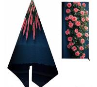 Flor Toalla Playa, Planta Micro Fibra, con Diseño & Color, Suave Anti Arena para Niña, Mujer, Sol, Verano 180X90cm K-494
