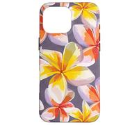 Flor Tropical Floral Hawaiana de Plumeria Carcasa para iPhone 16 Pro MAX