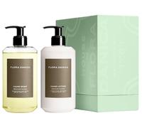 FLORA DANICA - Neon Botanical Hand Soap and Hand Cream - Crema de manos y mascarillas 2 St.