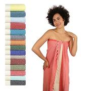 Flora Furora Toallas Playa Grandes Pareja 100x200 cm - Algodón Reciclado - Toalla Playa Grande: Mujer + Hombre Fouta Playa, Playa Accesorios Beach Towel, Esterilla Playa, Pareos Playa Grandes