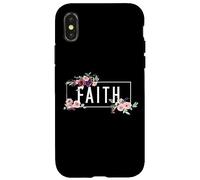 Flora Moderna Flores Ramo diseño. Mujer Espiritual fe Carcasa para iPhone X/XS