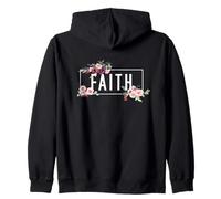 Flora Moderna Flores Ramo diseño. Mujer Espiritual fe Sudadera con Capucha