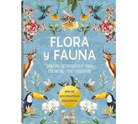 FLORA Y FAUNA: Libro de actividades y para colorear con pegatinas. (DIBUJAR Y PINTAR)