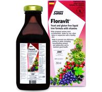Salus Suplemento de Hierro Floravital – Hierro orgánico y vitaminas B2 B6 B12 C – 250 ml