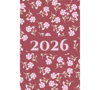 Floral 2026 A5 Family Diary With Week To Page: Weekly Organiser For Business or Home