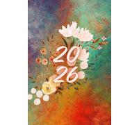 Floral 2026 A5 Family Diary With Week To Page: Weekly Organiser For Business or Home