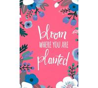 Floral Aesthetic Journal with Lined Pages | 6x9 College Ruled Notebook for Women and Men | Beautful Quote Themed Notebook for Writing, Notes, School, Work, & Mindful Reflection