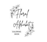 Floral Alphabet Coloring Book