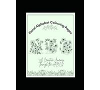 Floral Alphabet Colouring Book