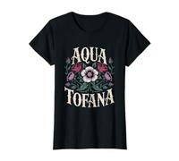 Floral Aqua Tofana Boticario Flor Mujer Feminista Veneno Camiseta