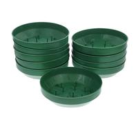 Floral Arrangement Containers - Flower Mud Fixing Plates,Flower Arrangement Vase, Modern Floral Arrangements Bowl |10x Modern Reusability Flowers Mud Fixing Plate For Party Wedding Festival Decor