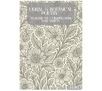 Floral & Botanical Poetry: An Intricate Coloring Book for Adults