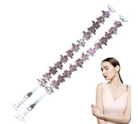 Floral Bra Straps - Decorative Shoulder Jewelry | 3D Flower Appliqué Detachable Bra Straps For Off-the-Shoulder Dresses, Adjustable Replacement Lingerie Strap, 1 Pair