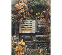 Floral Circuitry Journal: A 7 x 10 Dot Grid Journal for Creative Thinkers: Blending Nature and Technology in a Unique Artistic Notebook for Notes, Sketches, and Planning