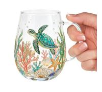 Floral Coffee Mugs | Decorative Vintage Hummingbird Wildflower Drinkware