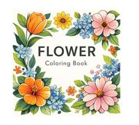 Floral Coloring Book