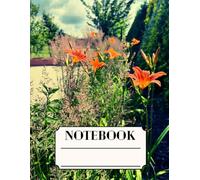 Floral Composition Notebook: Botanical Illustration / Pretty Notebook for Women, Girls, Students and Adults / Floral Journal 8.5 x 11 Colorful ruled paper,