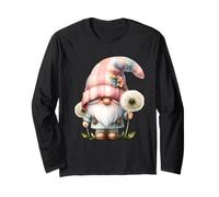 Floral Dandelion Flower For Women Girls Cute Spring GNOME Manga Larga