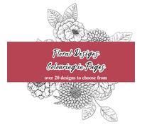 Floral Designs - Colouring in Book