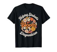 Floral Diagnostician Educational DIAG School Psychologist Camiseta
