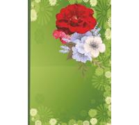 Floral Dreams Grid Journal: 6x9 Softcover Notebook with 240 Graph Pages for Writing, Planning & Creativity
